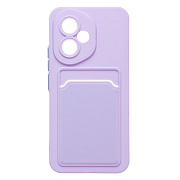 Чехол-накладка - SC337 с картхолдером для "Honor 400 Global" (light violet) (240633)