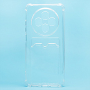 Чехол-накладка - SC276 с картхолдером для "OPPO Reno 12 F 4G" (transparent) (235732)