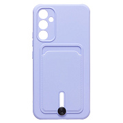 Чехол-накладка - SC304 с картхолдером для "Samsung SM-A346 Galaxy A34" (light violet) (217960)