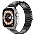 Ремешок - ApW33 Apple Watch 42/44/45/49 mm металл на магните (black)