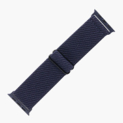 Ремешок - ApW монобраслет Apple Watch 42/44/45/49 mm нейлон (blue)