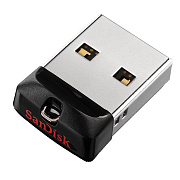 Флэш накопитель USB 64 Гб SanDisk Cruzer Fit (black) 