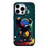 Чехол-накладка - SC335 для "Apple iPhone 15 Pro Max"  (медведь) (dark green) (227025)