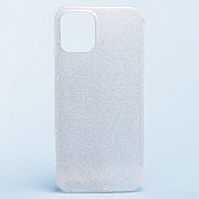 Чехол-накладка - Glamour для "Apple iPhone 12/iPhone 12 Pro" (silver)
