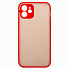 Чехол-накладка - PC041 для "Apple iPhone 12" (red/black)