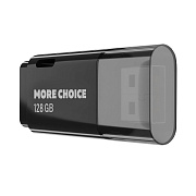 Флэш накопитель USB 128 Гб More Choice MF128 (black)