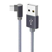 Кабель USB - micro USB Borofone BX26 Express 12W 100см 2,4A  (gray)