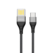 Кабель USB - Type-C Borofone BU11 15W 120см 3A  (black)