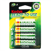 Аккумулятор AA Kodak HR6 (4-BL) Pre-Charged 2100 mAh (4/80)