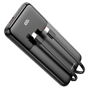 Внешний аккумулятор Borofone BJ22 22.5W+PD20W 10000mAh Type-C/USB/Type-C/Lightning (black)