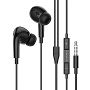 Проводные наушники с микрофоном внутриканальные Borofone BM30 Pro Original Jack 3,5  (black)