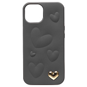 Чехол-накладка - SC319 для "Apple iPhone 14" (grey) (215431)