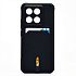 Чехол-накладка - SC304 с картхолдером для "Xiaomi 14" (black) (224938)
