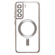 Чехол-накладка - SM027 SafeMag для "Samsung Galaxy S21FE" (silver) (232426)