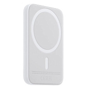 Внешний аккумулятор - SafeMag 5000mAh Lightning/SafeMag (white)