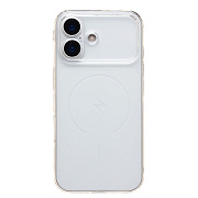 Чехол-накладка - SC350 для "Apple iPhone 16" (прозрачный)