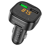 Автомобильный FM-трансмиттер Borofone BC43  (black)
