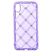 Чехол-накладка - SC151 для "Apple iPhone XS Max" (violet) ..