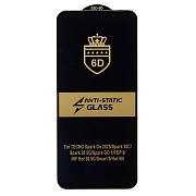 Защитное стекло Full Screen Activ Clean Line 3D для "Tecno Spark Go 2" (black) (241033)