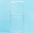 Чехол-накладка - SC276 с картхолдером для "Infinix Hot 50 4G" (transparent) (237580)