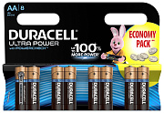 Батарейка AA Duracell LR6 Ultra Power (8-BL) (96/18240)