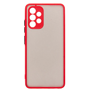 Чехол-накладка - PC041 для "Samsung SM-A325 Galaxy A32 4G" (red/black)