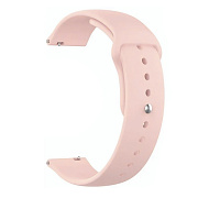 Ремешок - WB34 Sport Band силикон на кнопке Универсальный 22мм (sand pink)