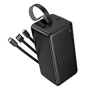 Внешний аккумулятор Borofone BJ79C 10W (5V/2A) 50000mAh Type-C/USB/Type-C/Lightning (black)
