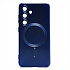 Чехол-накладка - SM020 Matte SafeMag для "Samsung Galaxy S24" (dark blue) (228116)