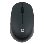 Мышь оптическая беспроводная Defender Auris MB-027 беззвучная (grey)