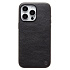 Чехол-накладка Cellis SM031 SafeMag для "Apple iPhone 15 Pro Max" Натуральная кожа (black) (237496)