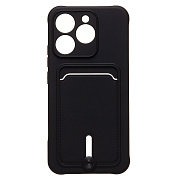 Чехол-накладка - SC304 с картхолдером для "Realme 15T" (black) (241744)