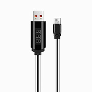 Кабель USB - micro USB Hoco U29  100см 2A  (white)