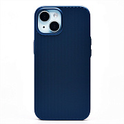 Чехол-накладка - PC089 для "Apple iPhone 15" (blue titanium)