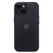 Чехол-накладка - PC035 для "Apple iPhone 15" (dark blue)