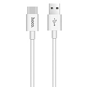 Кабель USB - Type-C Hoco X23 Skilled 10,5W 100см 2,1A  (white)