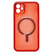 Чехол-накладка - SM050 SafeMag для "Apple iPhone 11" (red)