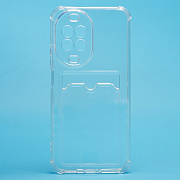 Чехол-накладка - SC276 с картхолдером для "Huawei nova 14" (transparent) (240748)