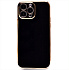 Чехол-накладка - SC301 для "Apple iPhone 13 Pro" (black) (208155)