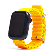Ремешок - ApW26 Ocean Band Apple Watch 42/44/45/49 mm силикон (yellow)