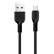 Кабель USB - micro USB Hoco X20  200см 2A  (black)