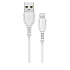 Кабель USB - Apple lightning Borofone BX51 12W 100см 2,4A  (white)