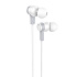 Проводные наушники с микрофоном внутриканальные Hoco M86 Jack 3,5  (white)