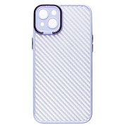 Чехол-накладка - PC077 для "Apple iPhone 14 Plus" (light violet)