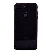 Чехол-накладка - SC008 для "Apple iPhone 7 Plus/iPhone 8 Plus" (transparent/black) ..