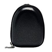 Чехол универсальный для наушников - Экокожа (black)