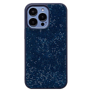 Чехол-накладка - PC071 POSH SHINE для "Apple iPhone 13 Pro" россыпь кристаллов (ice blue) (231595)