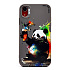 Чехол-накладка - SC335 для "Apple iPhone XR"  (панда) (grey) (227094)