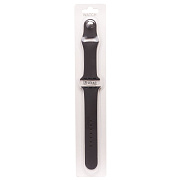 Ремешок - ApW Sport Band Apple Watch 38/40/41 mm силикон на кнопке (L) (choco)