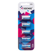 Батарейка 23A Космос 23A (5-BL) ((5/60/480)